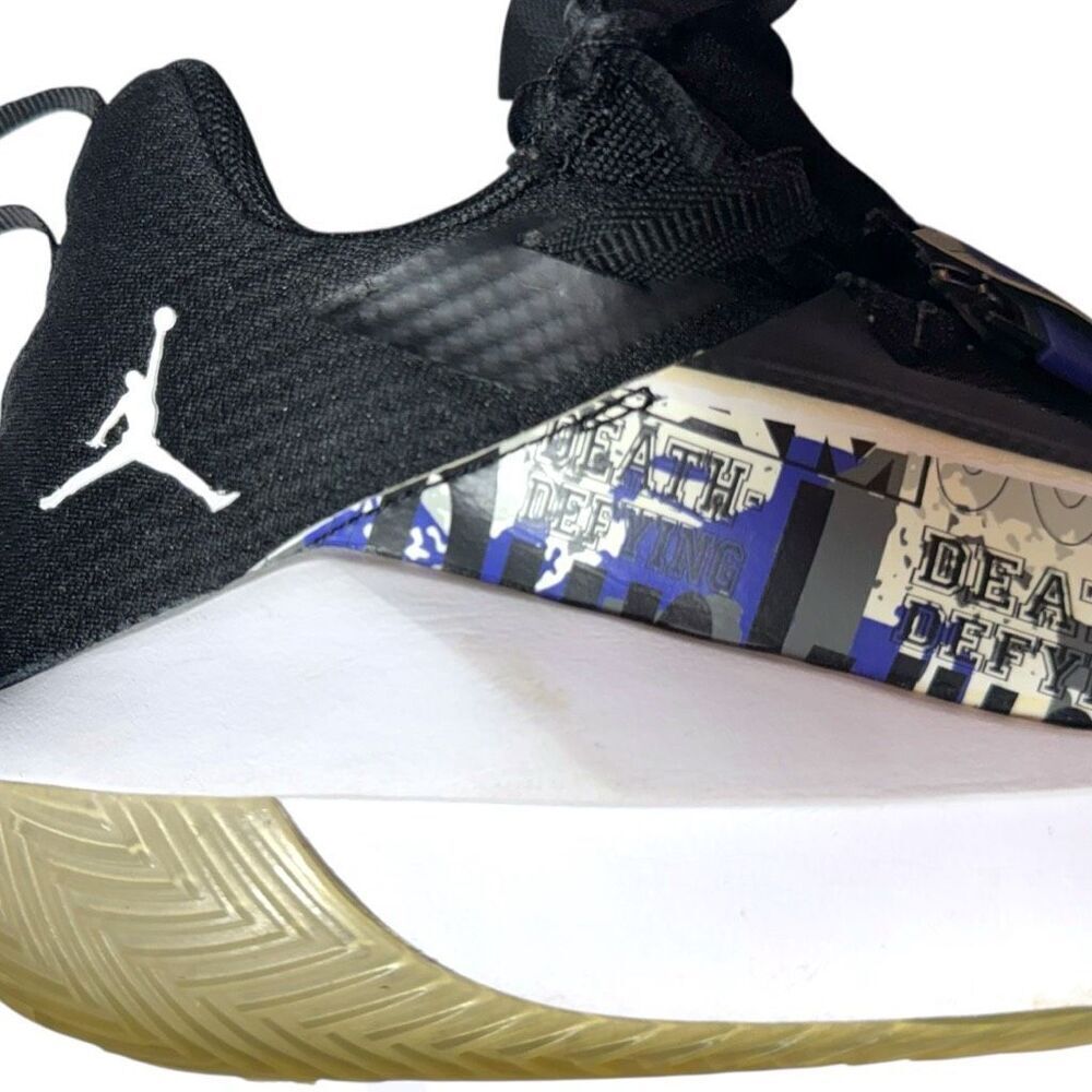 Air Jordan Jumpman Hustle 'Dark Concord' Basketball Shoes AQO397-500 Size 9.5 - Picture 12 of 16